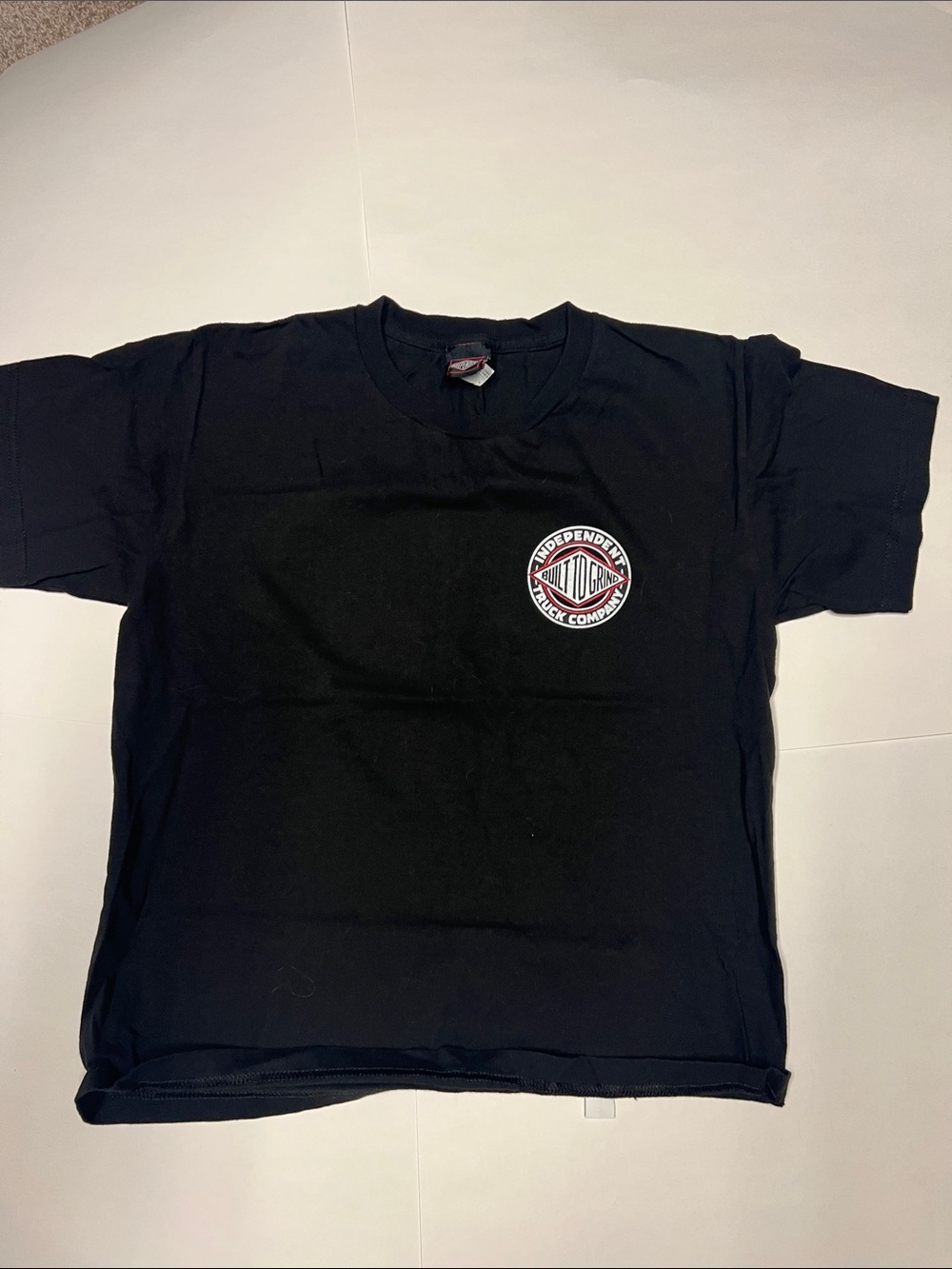 Men's Black Logo Short Sleeve Tee